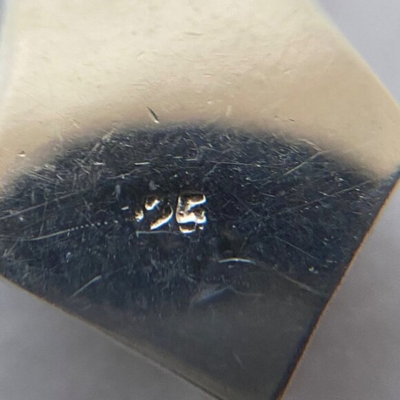 Sterling Silver 925 1.68" Kite Shaped Abalone Shell Inlay Dangle Earrings - Picture 9 of 16